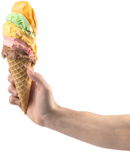 The Original Rainbow Cone - Celebrating 100 Years!