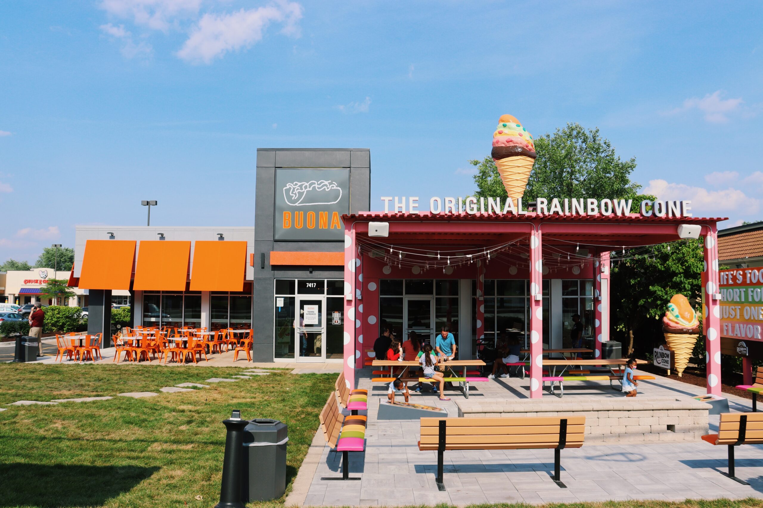 Rainbow Cone Locations | Ice Cream Shops Near Me Rainbow cone near me