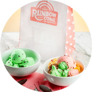 The Original Rainbow Cone - A Century of Smiles